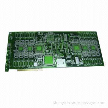4-layer PCB with Gold Finger and BGA for Computers